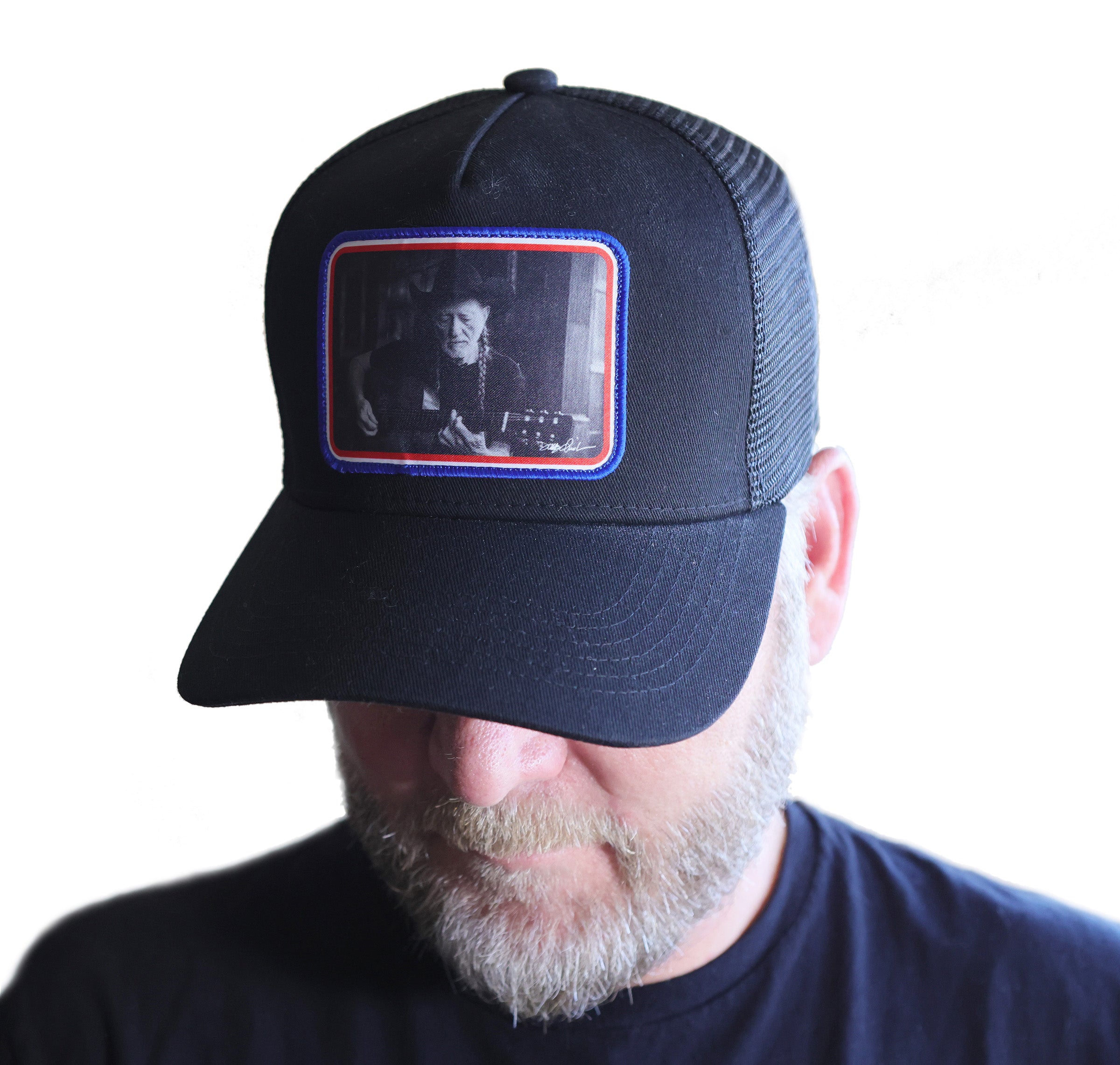 Willie Nelson (Vintage 5-Panel Twill Trucker Hat)